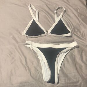 Target Black and White Bikini Set